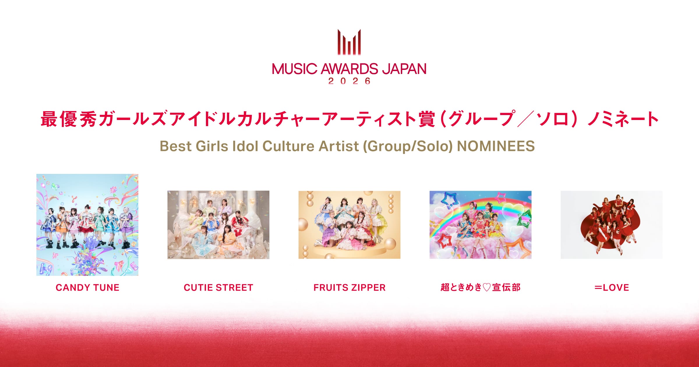 Best Girls Idol Culture Artist (Group/Solo) Nominees