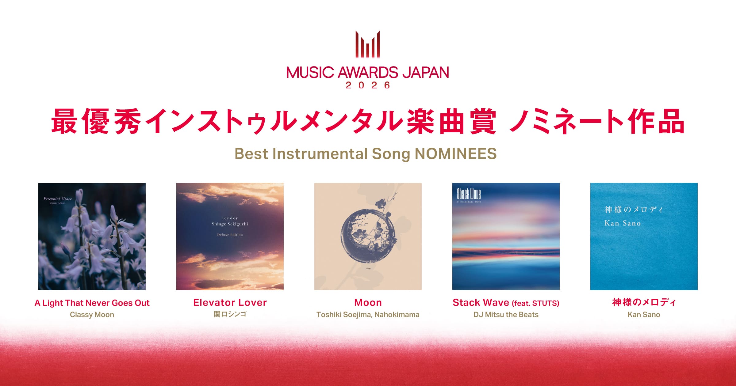 Best Instrumental Song Nominees