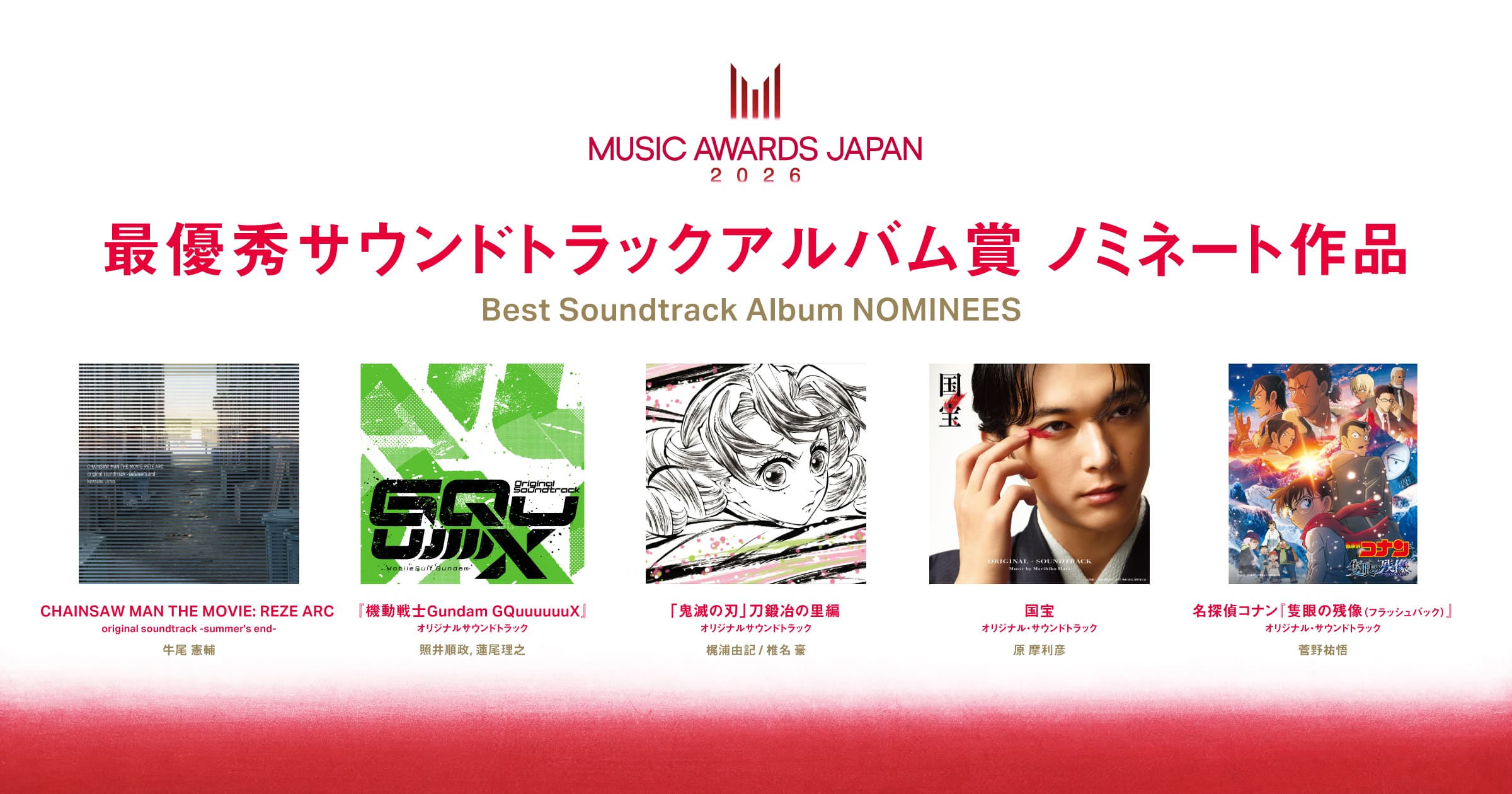 Best Soundtrack Nominees