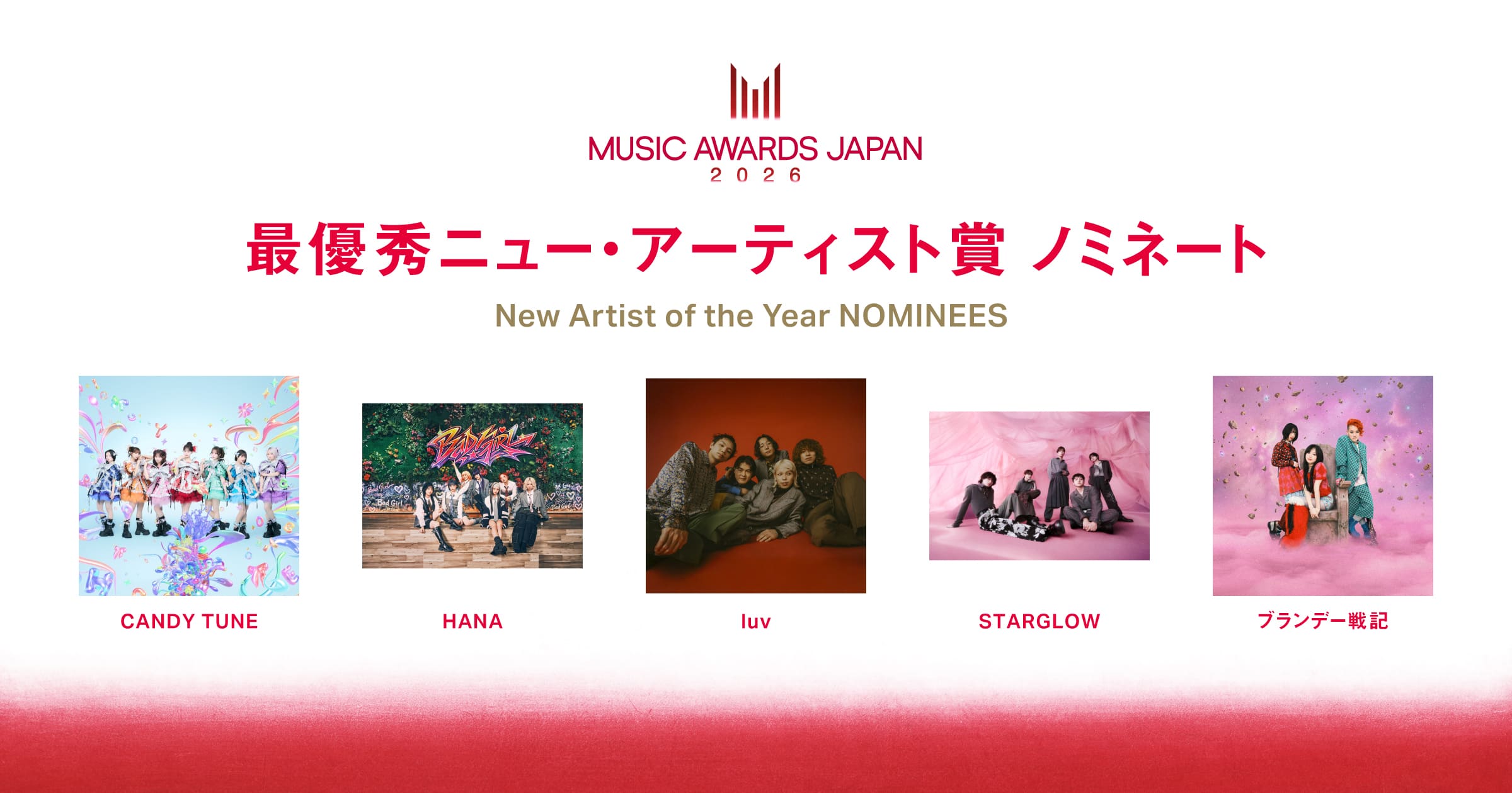 NEW ARTIST OF THE YEAR Nominees